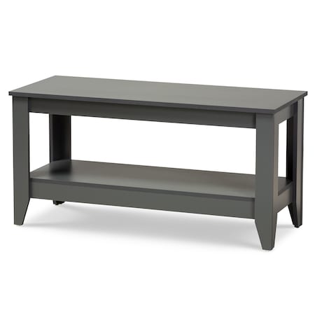 Baxton Studio Elada Modern and Contemporary Grey Finished Wood Coffee Table 174-10989-Zoro